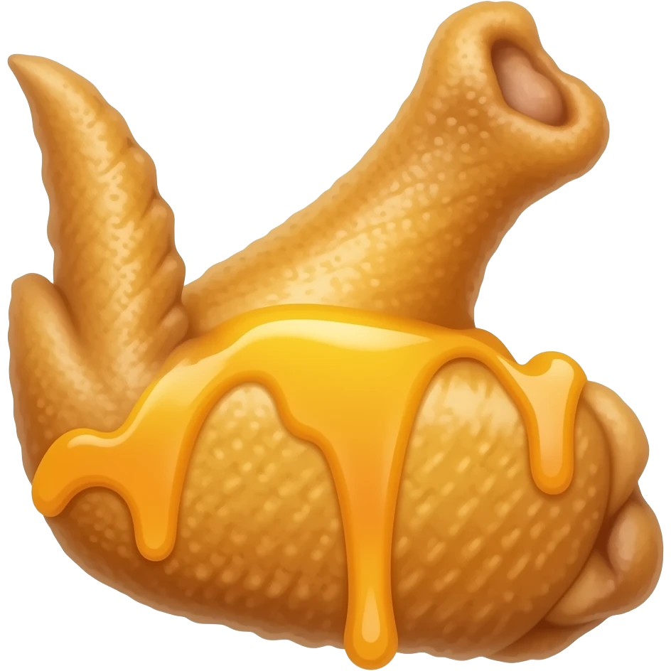 lemon-pepper flavored chicken wing emoji