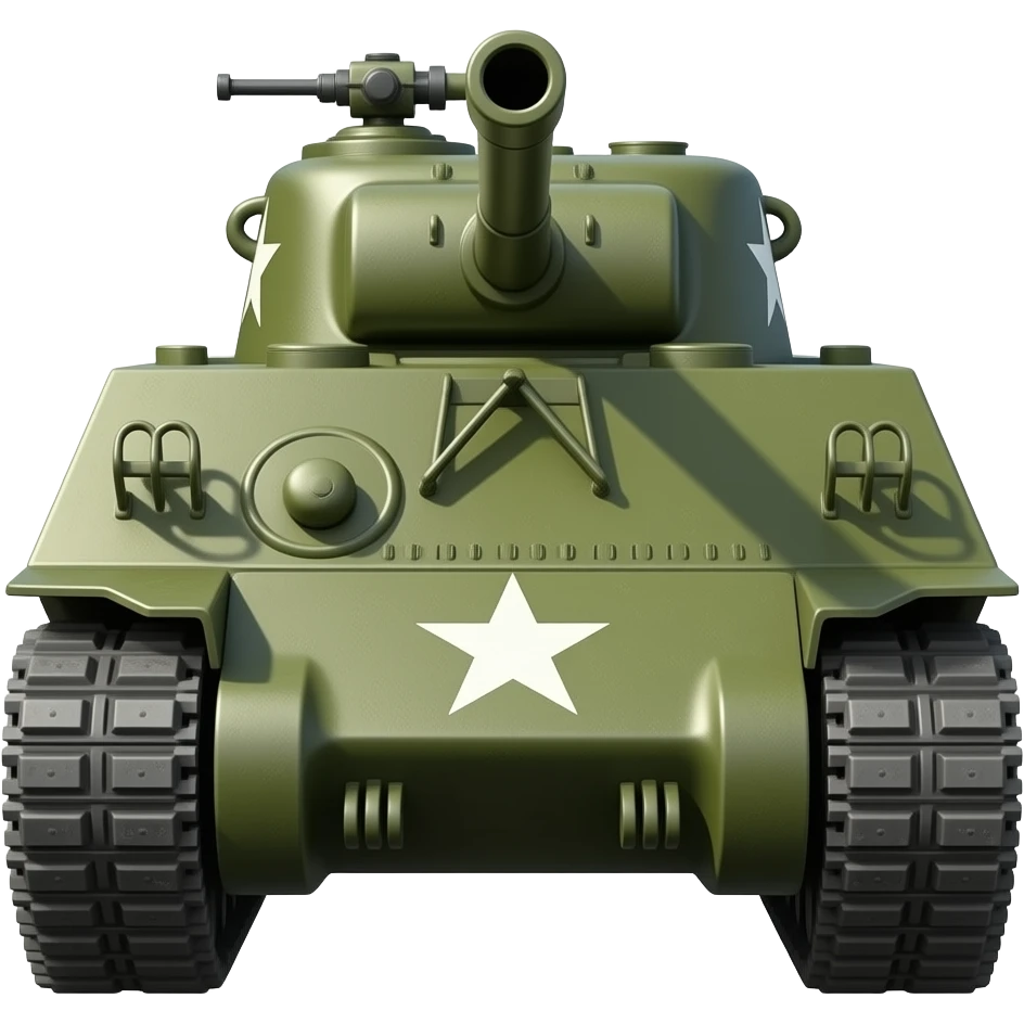 a sherman tank emoji