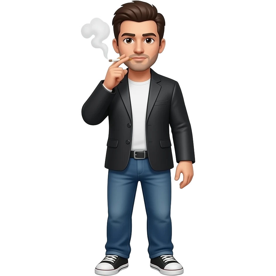 Smoking drugs emoji