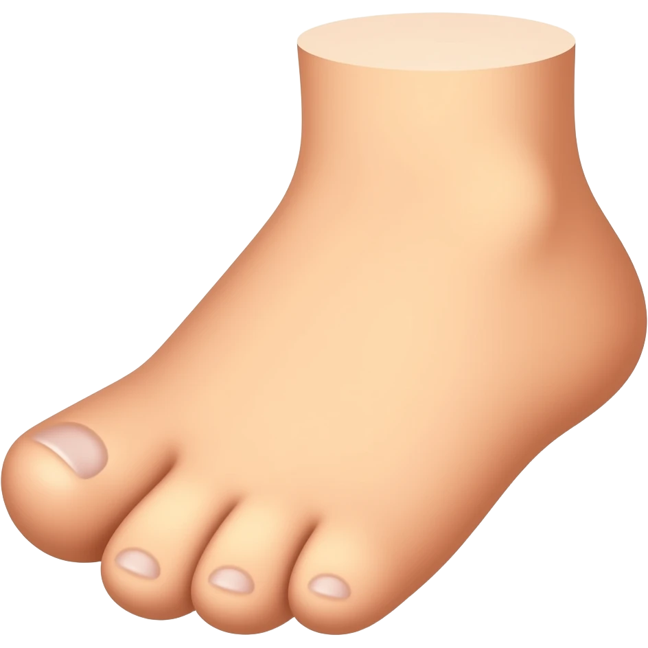 foot emoji