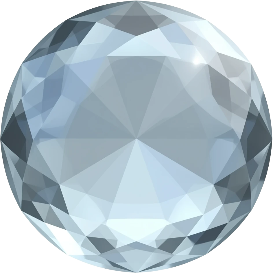 pendule en cristal emoji