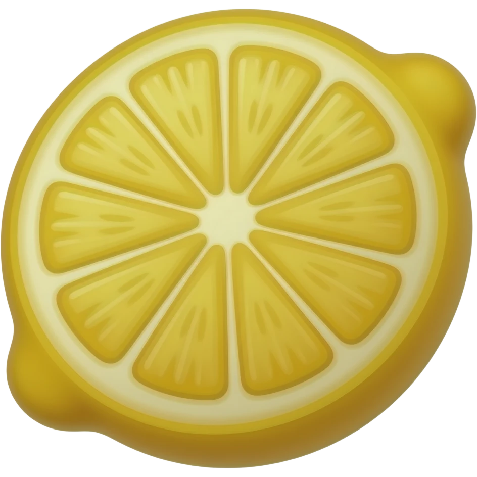 lemon ice cream emoji