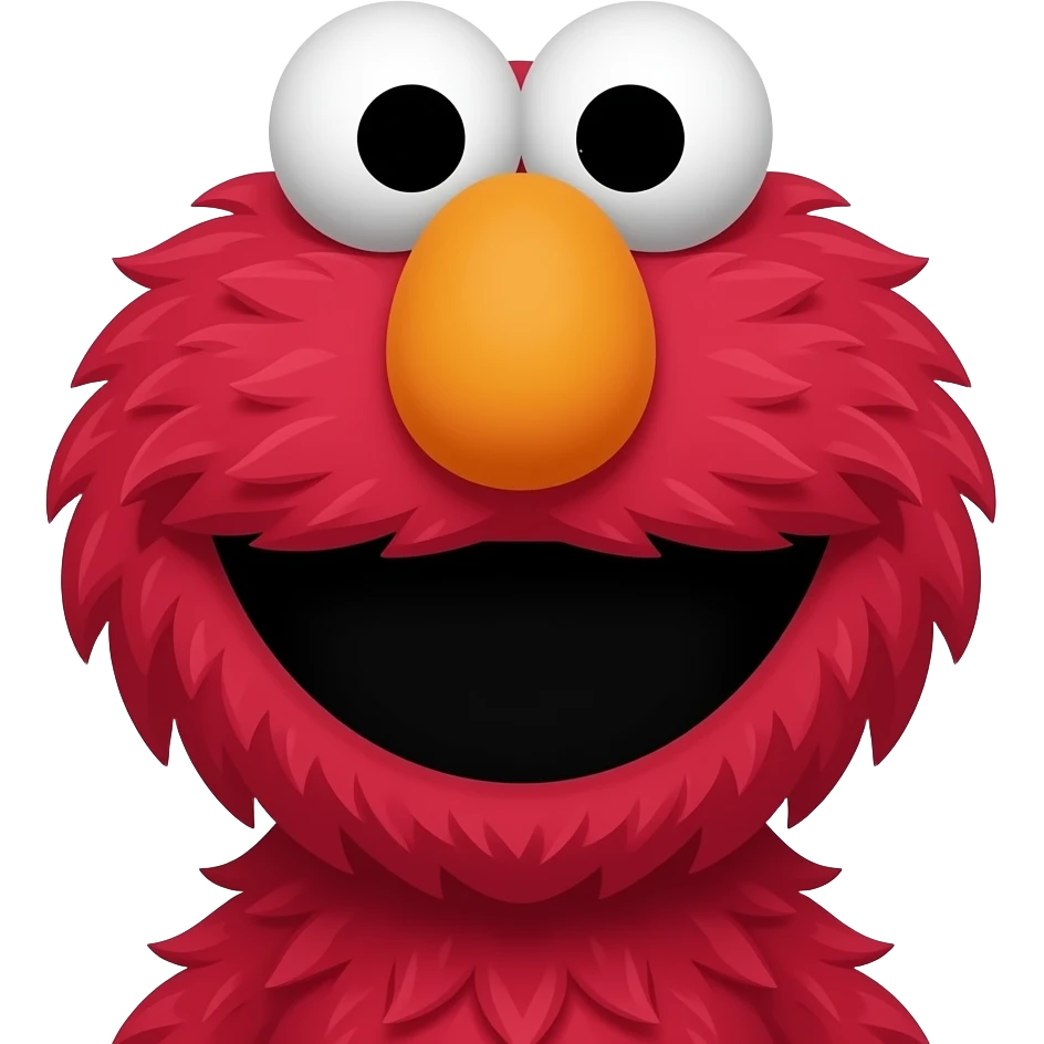 Elmo’s world emoji
