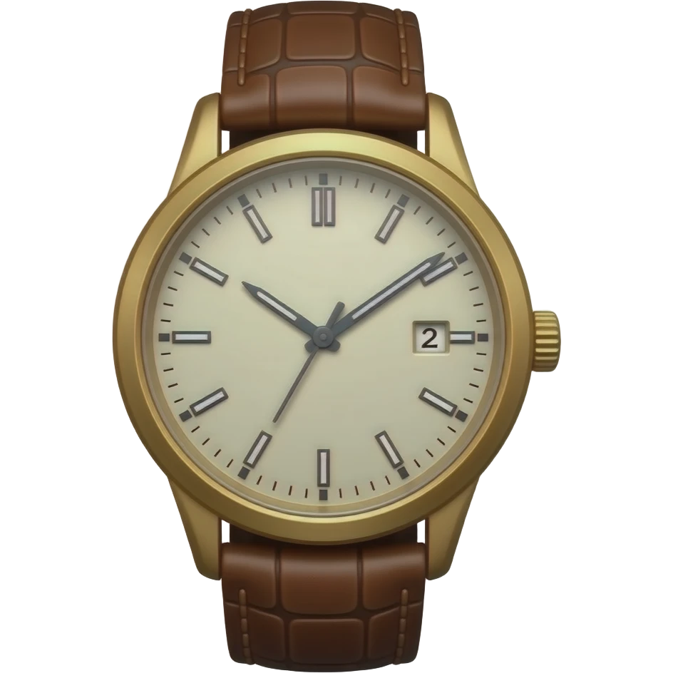 Wrist watch emoji