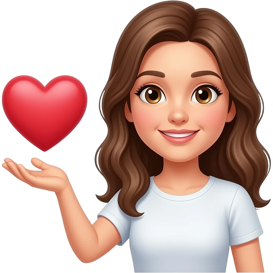 Trust me, 👩🏻,✋🏻,😌,🫀 emoji