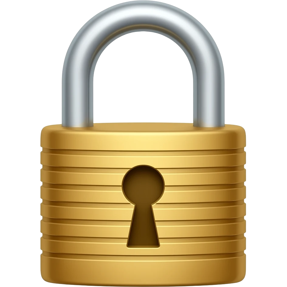 Lock emoji