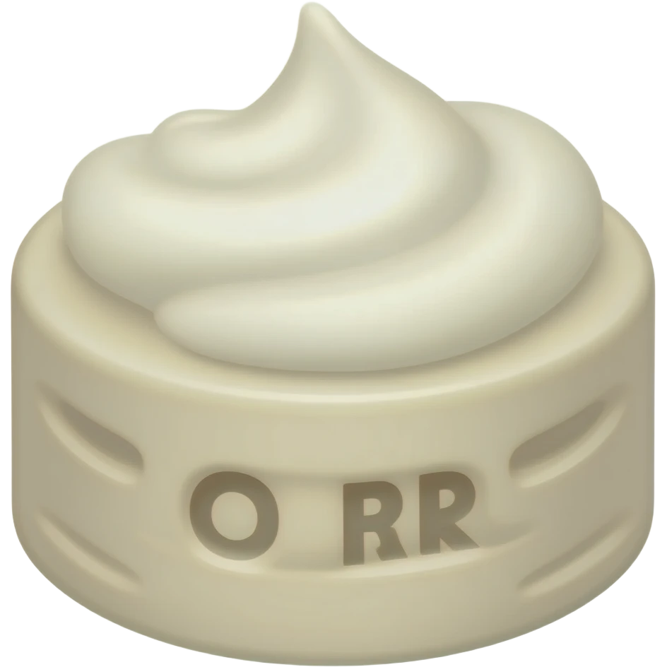 Cream cheese emoji
