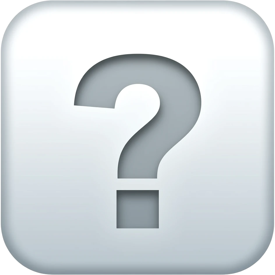 question emoji