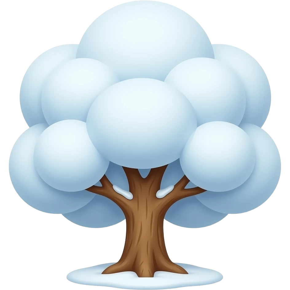 arbol invierno emoji