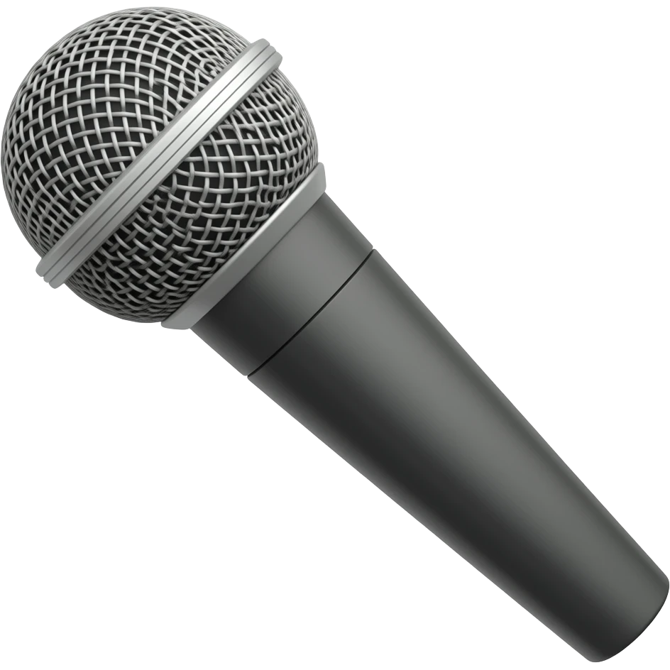 microphone emoji