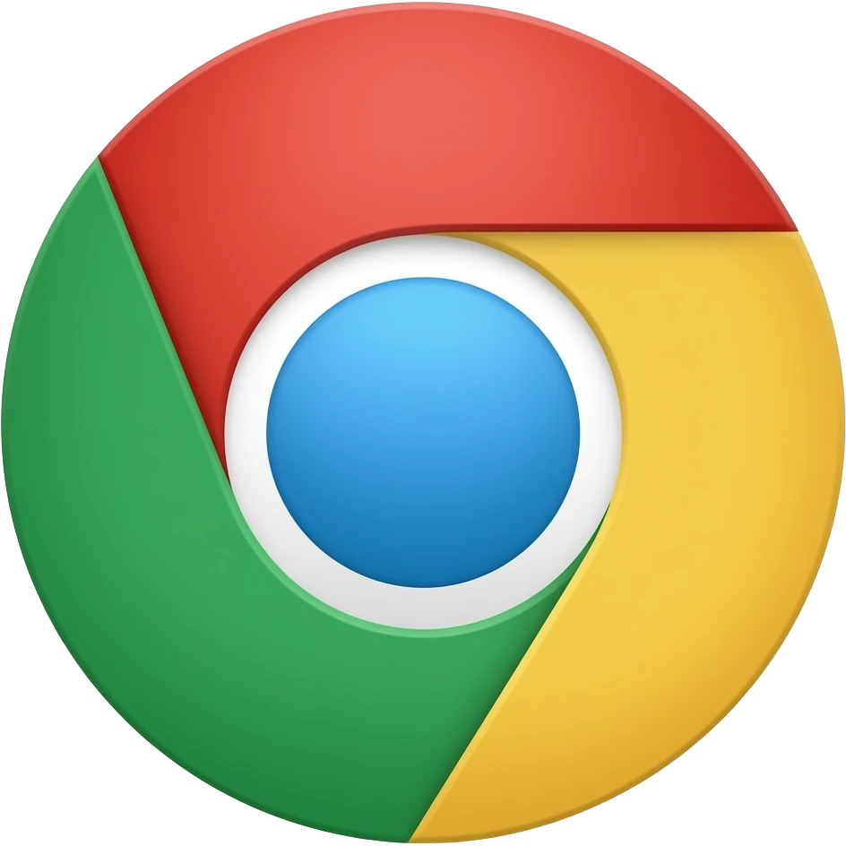 Google Chrome logo emoji