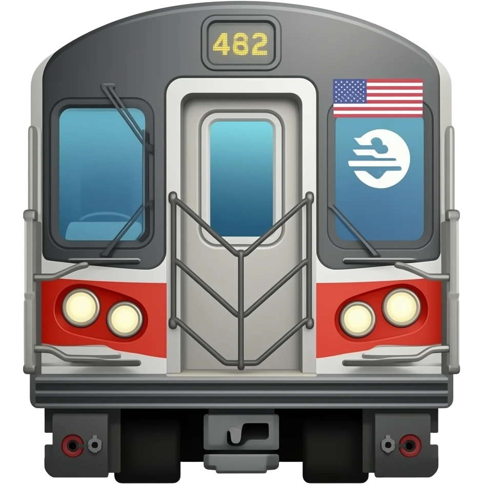 Subway Train emoji