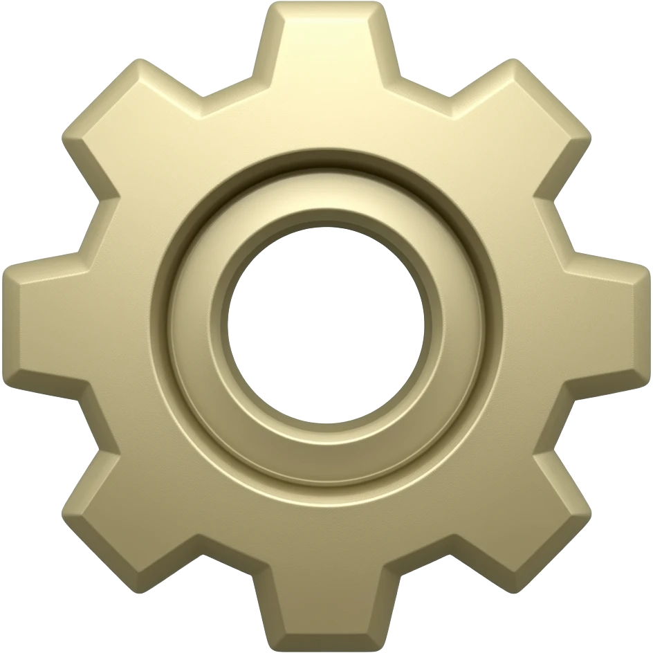 engranaje emoji