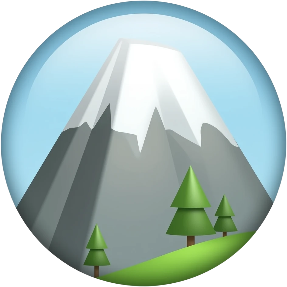 mountain icon emoji