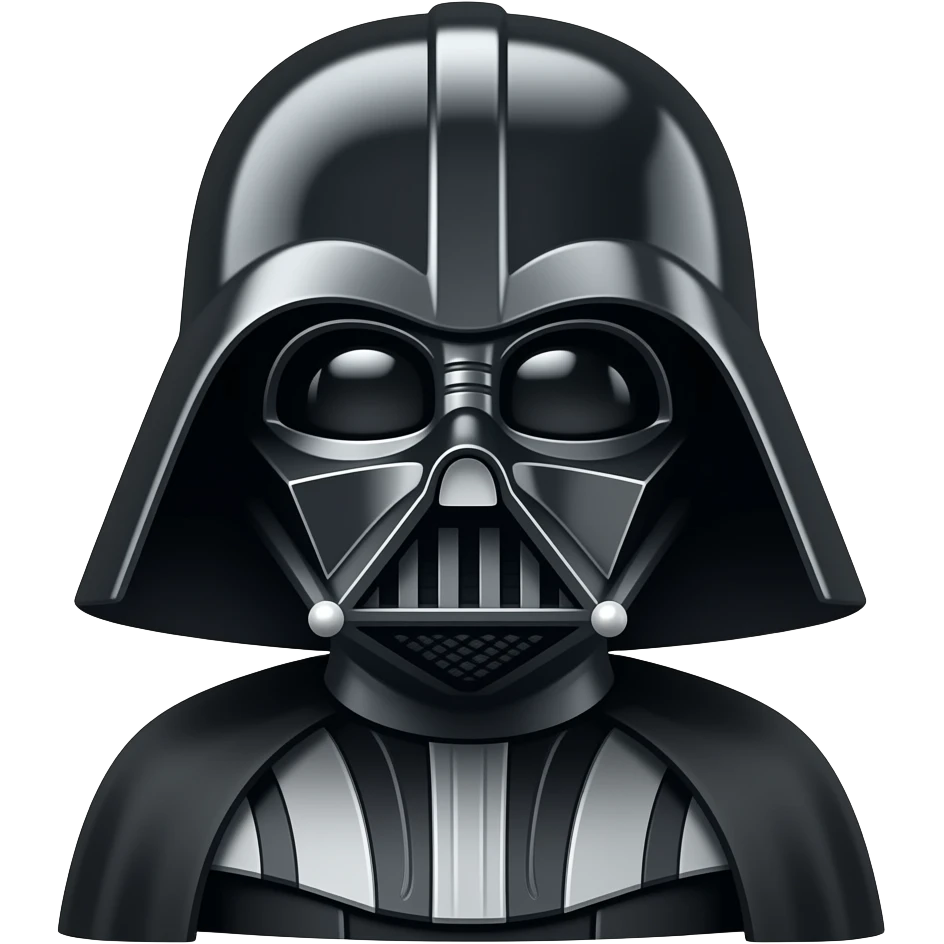 Dark vaderın ışın kılıcı emoji