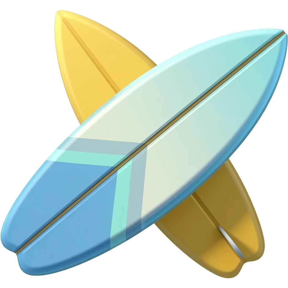 surfing board emoji