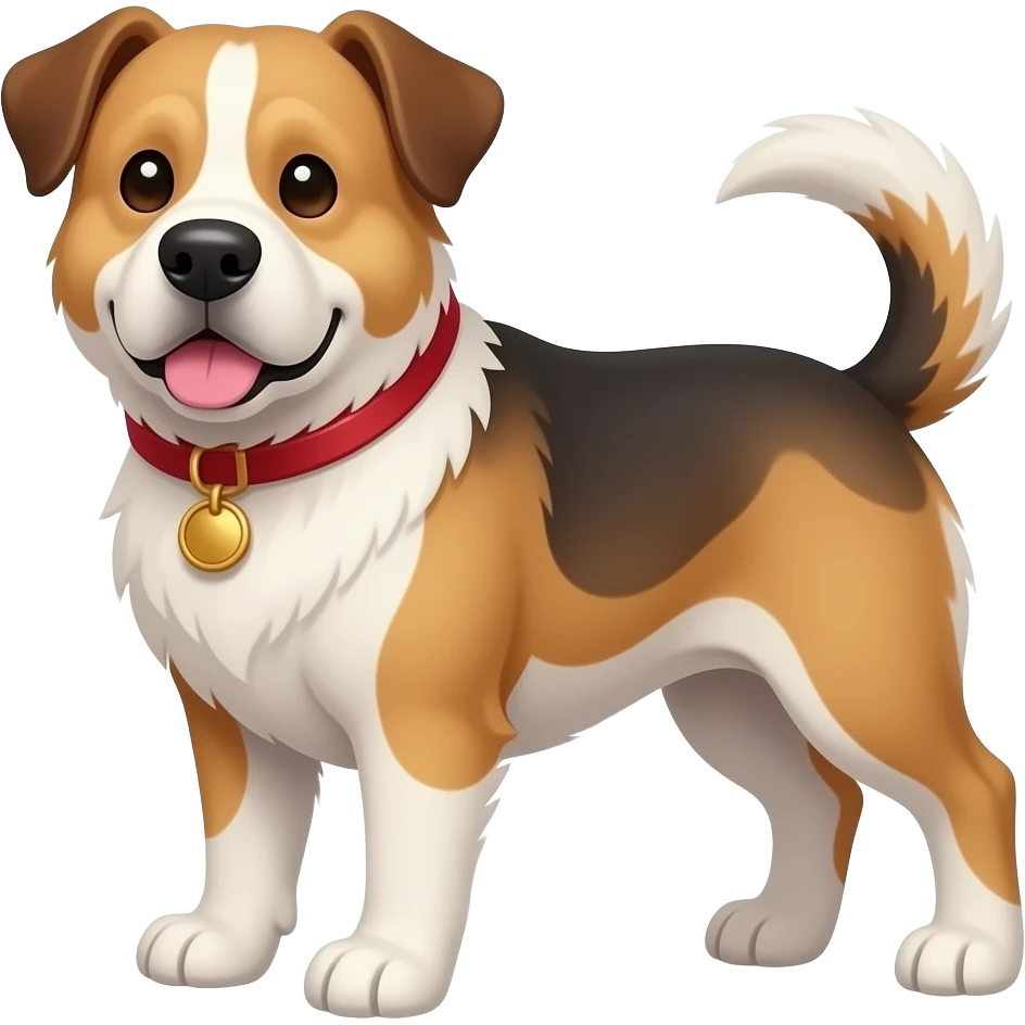 big dog emoji
