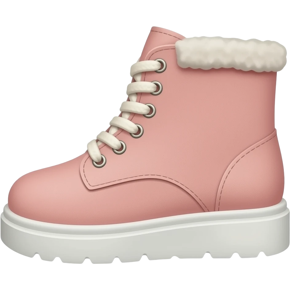 Chaussure Ugg rose emoji
