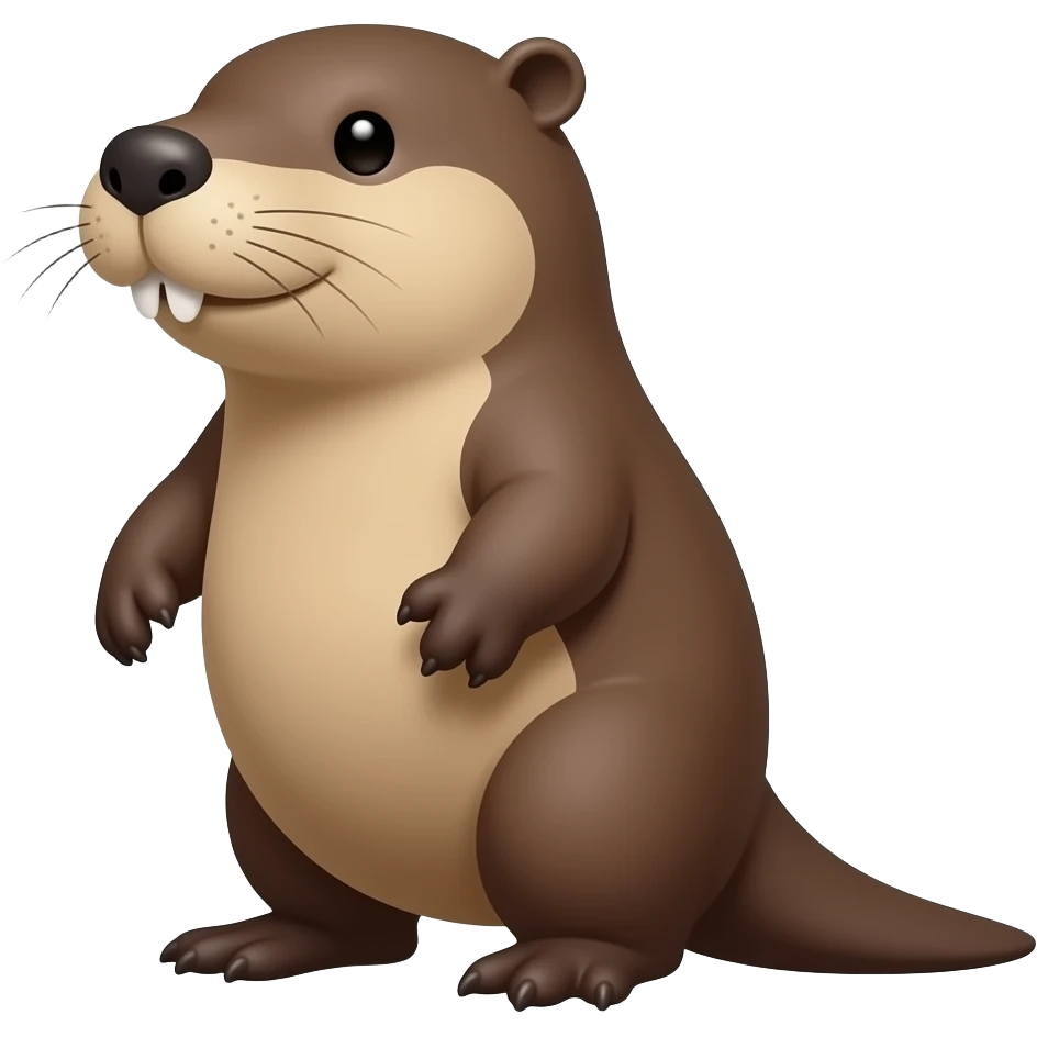 Platypus the beak and body emoji