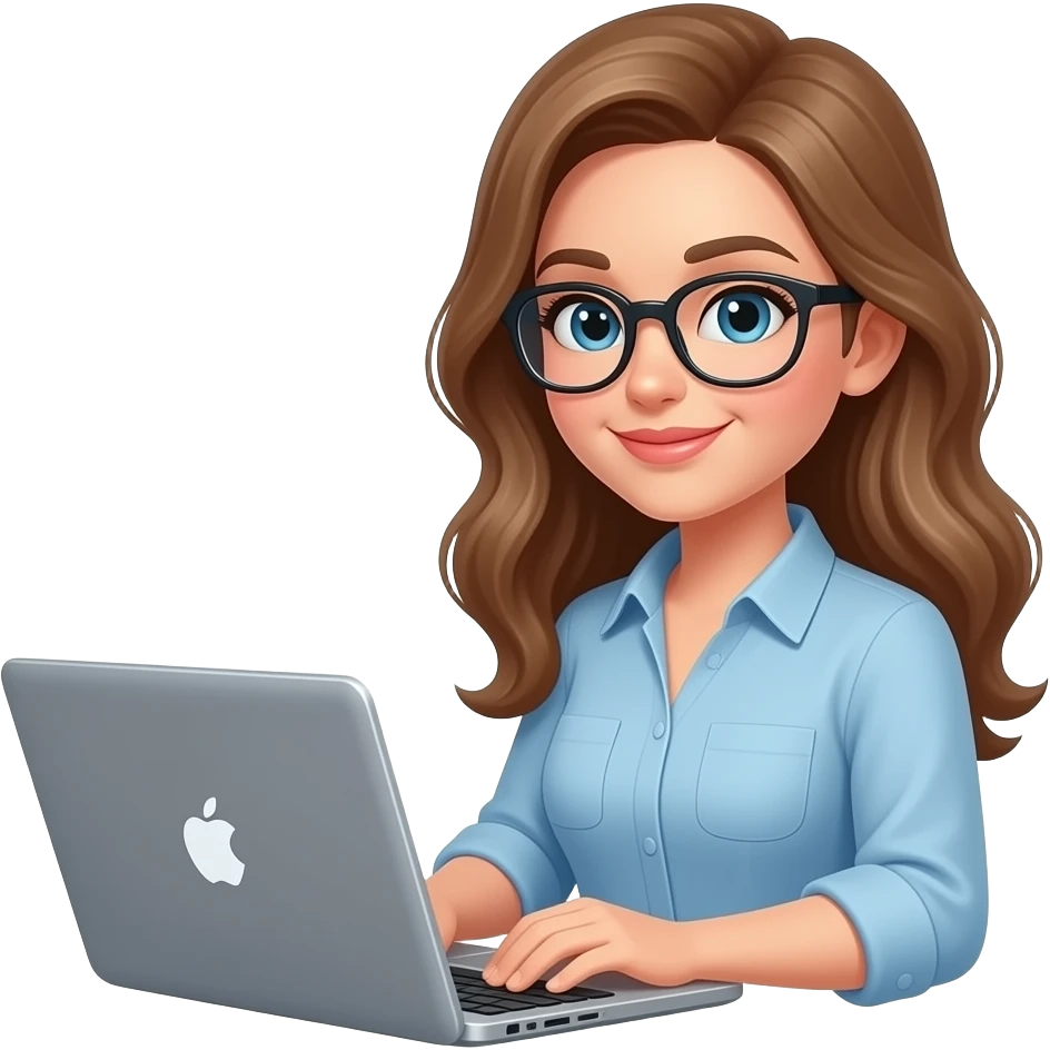 woman with leptop emoji