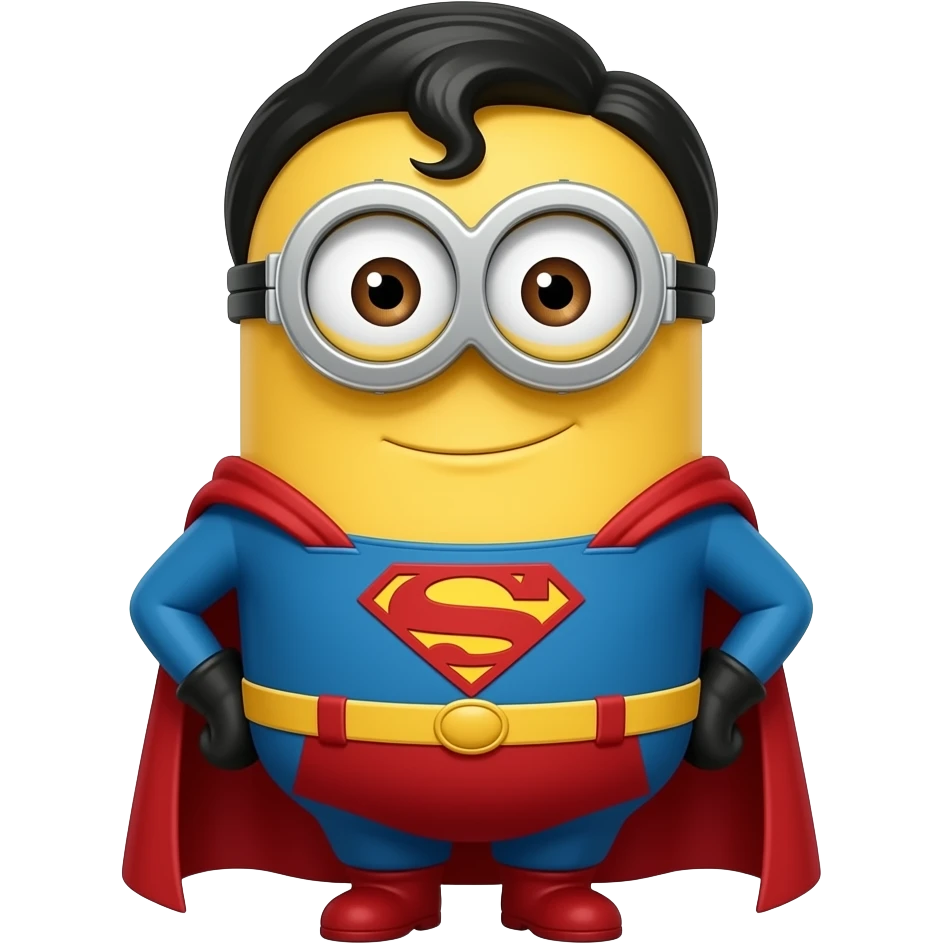 Minion superman emoji