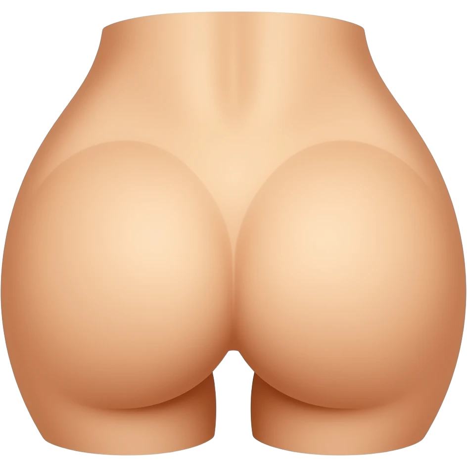 Rectum like buns emoji