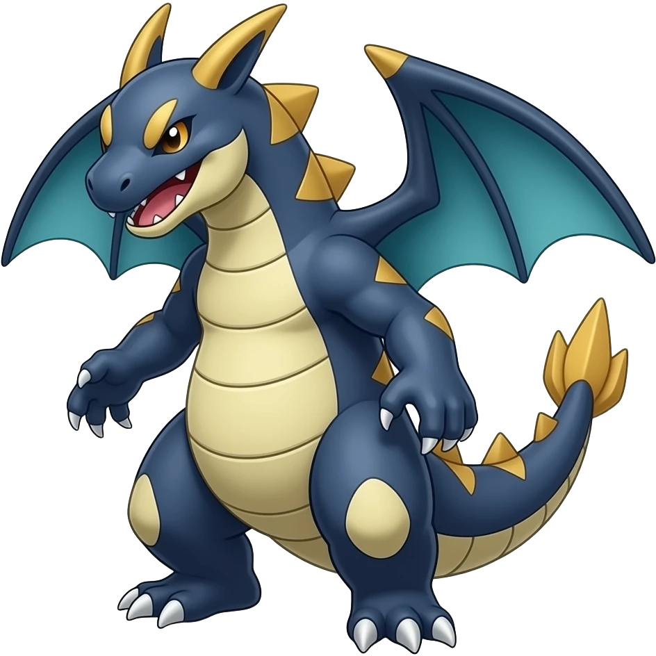 Tyranitar-Salamence-Gyarados-Fakémon-fusion-hybrid emoji
