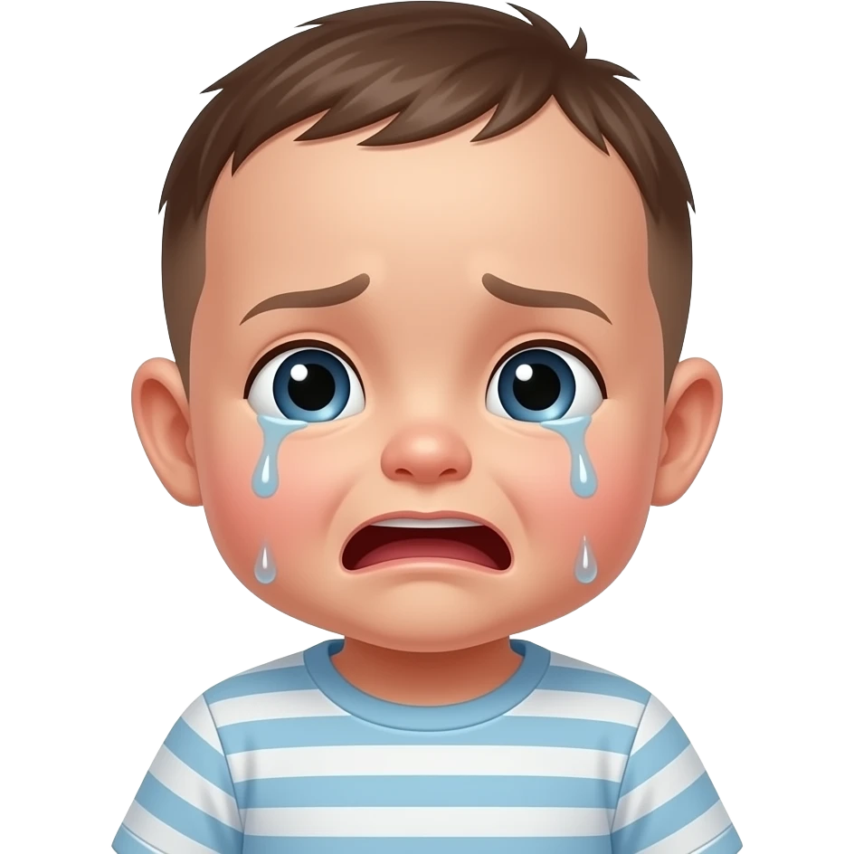 Малыш плакать emoji
