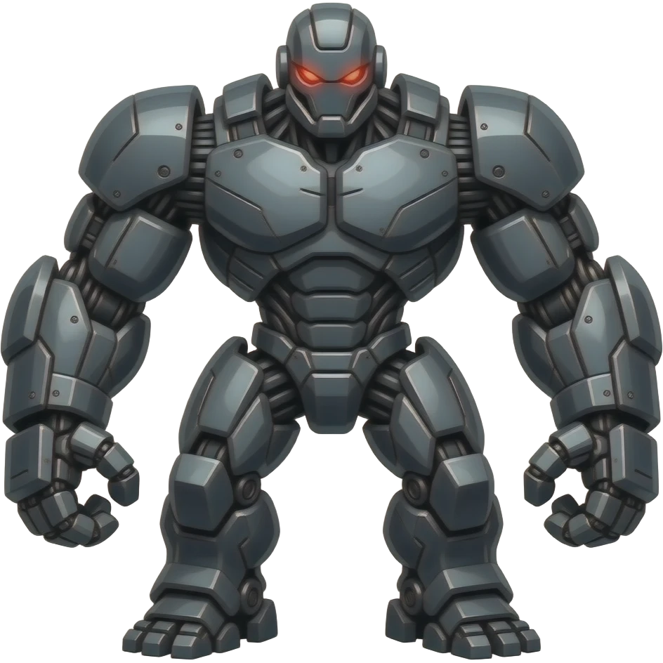 Buff giant killer robot emoji