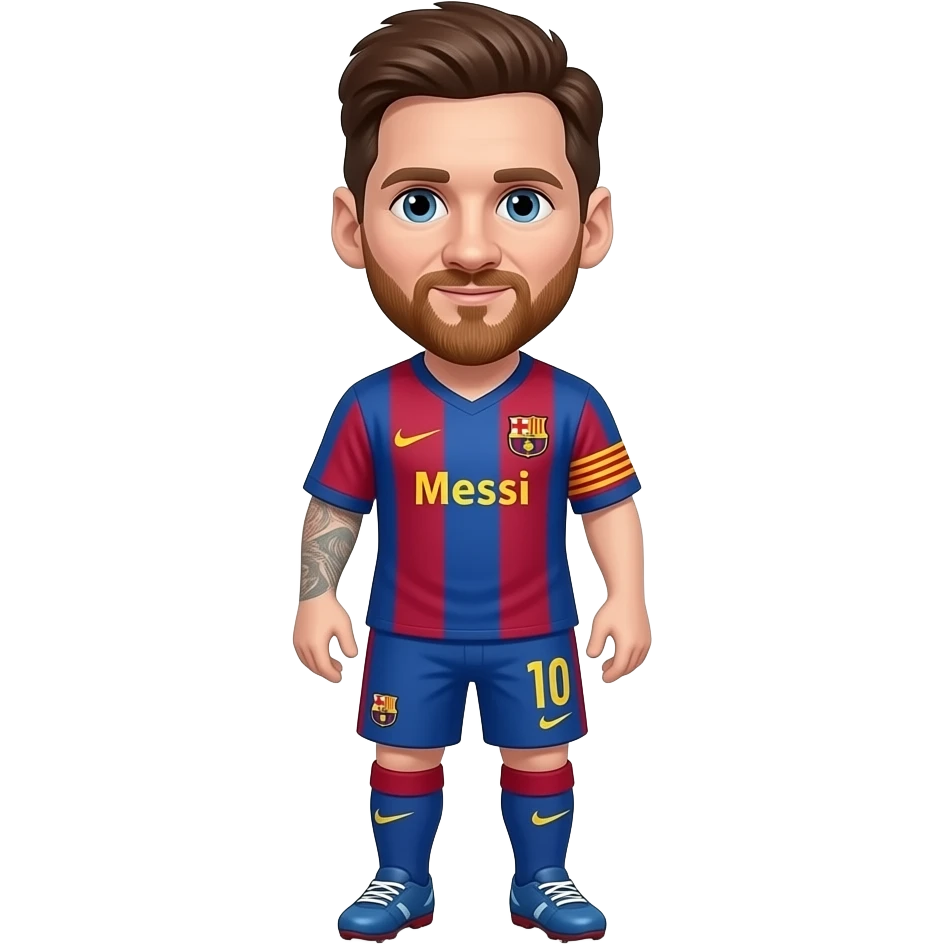 عايز ايموجي بيسي مكتوب عليه Messi emoji
