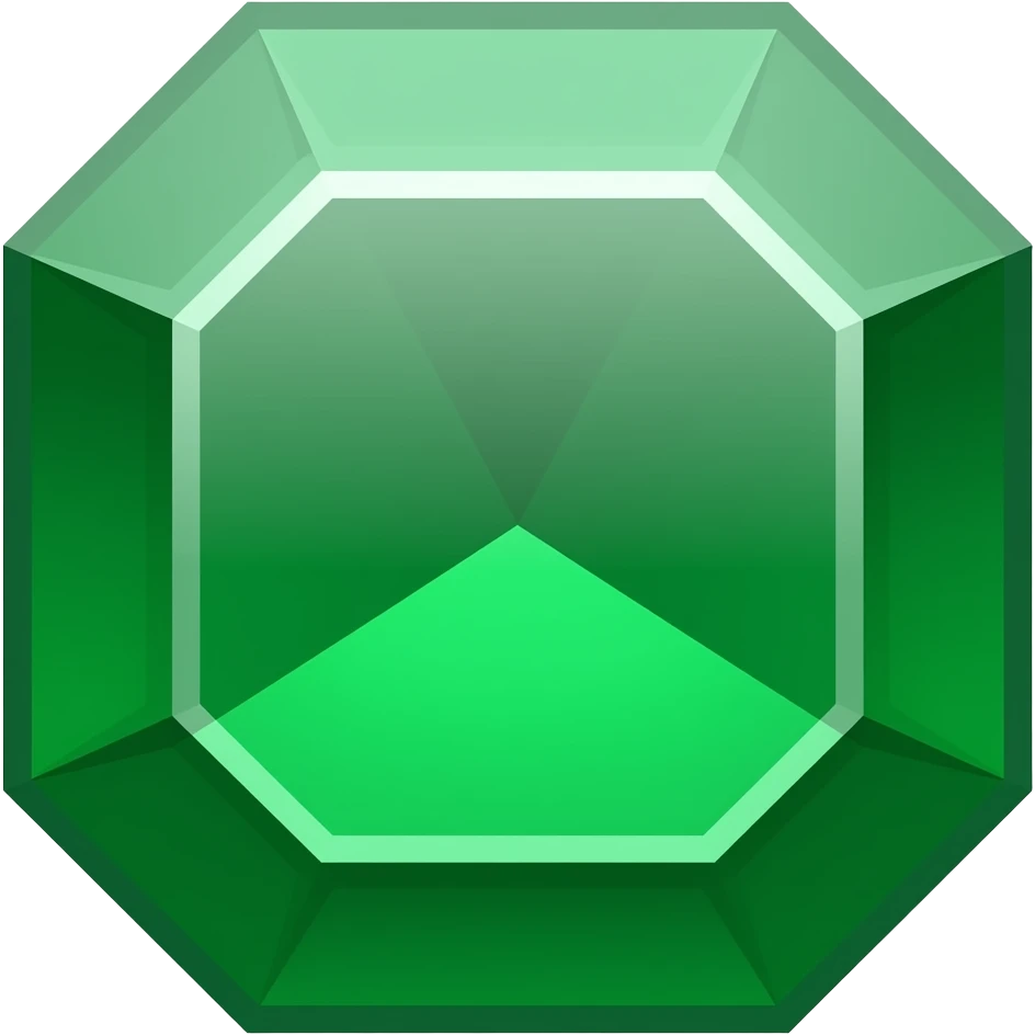 emerald emoji