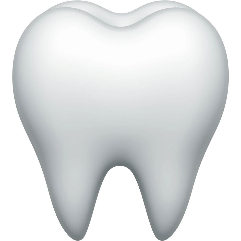 Tooth emoji