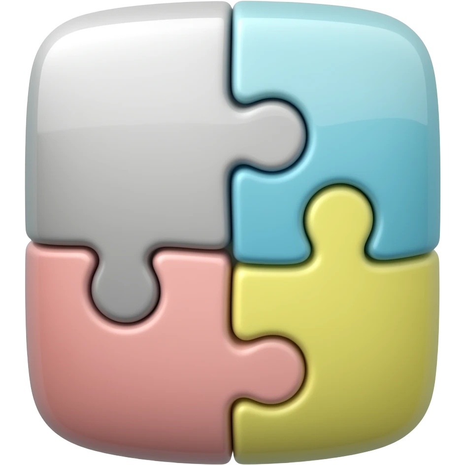 puzzle blocks emoji