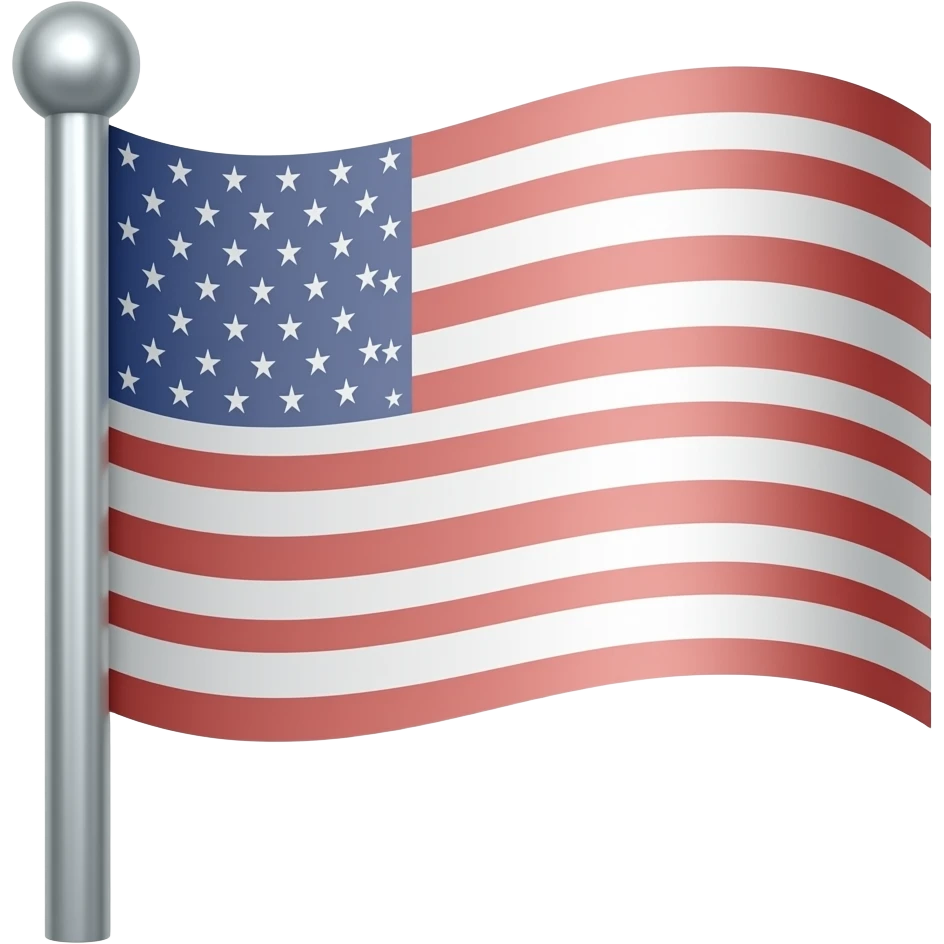 Cylinder shape flag emoji