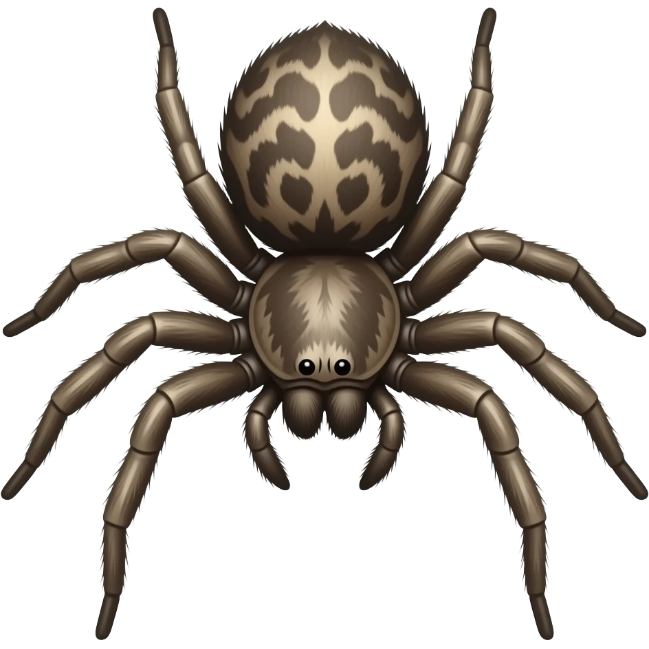 wolf spider insect emoji