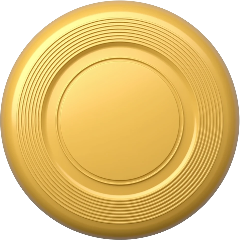 frisbee being thrown emoji