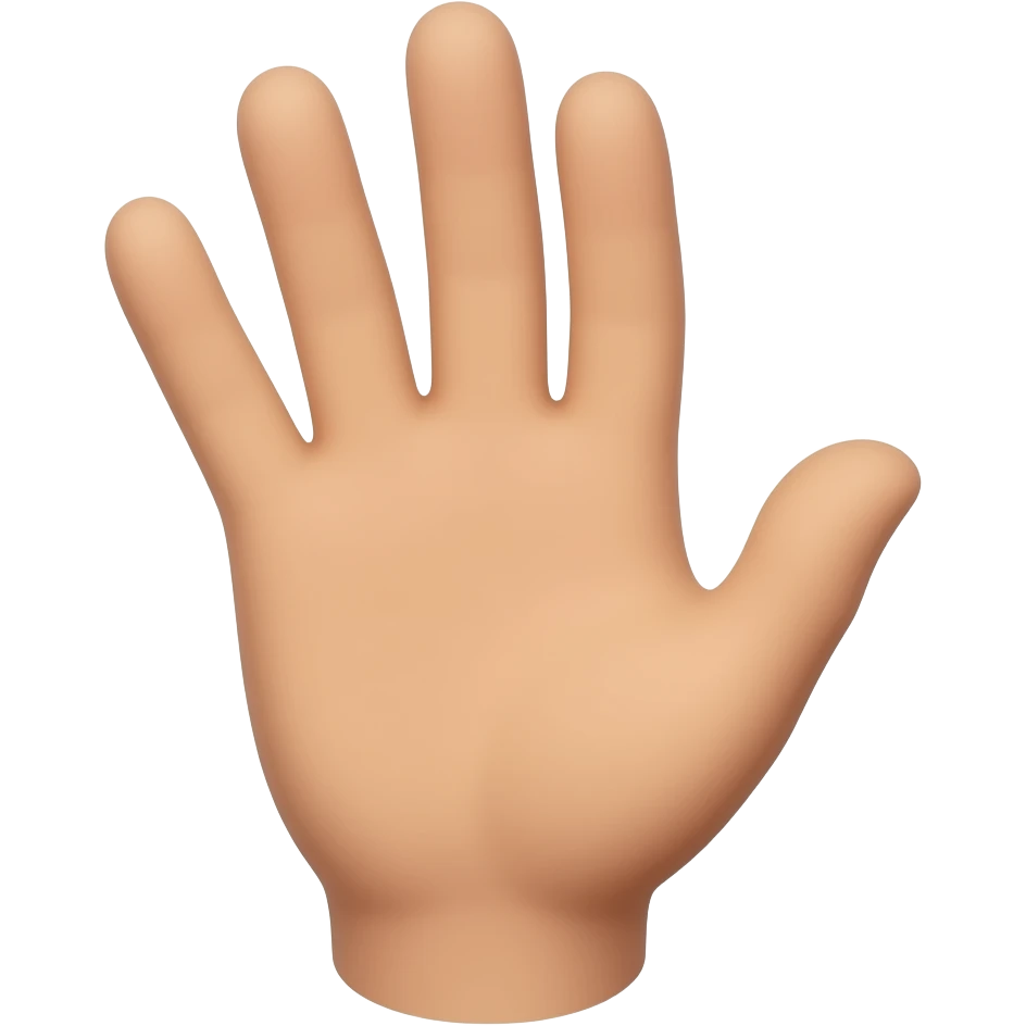 Hand emoji