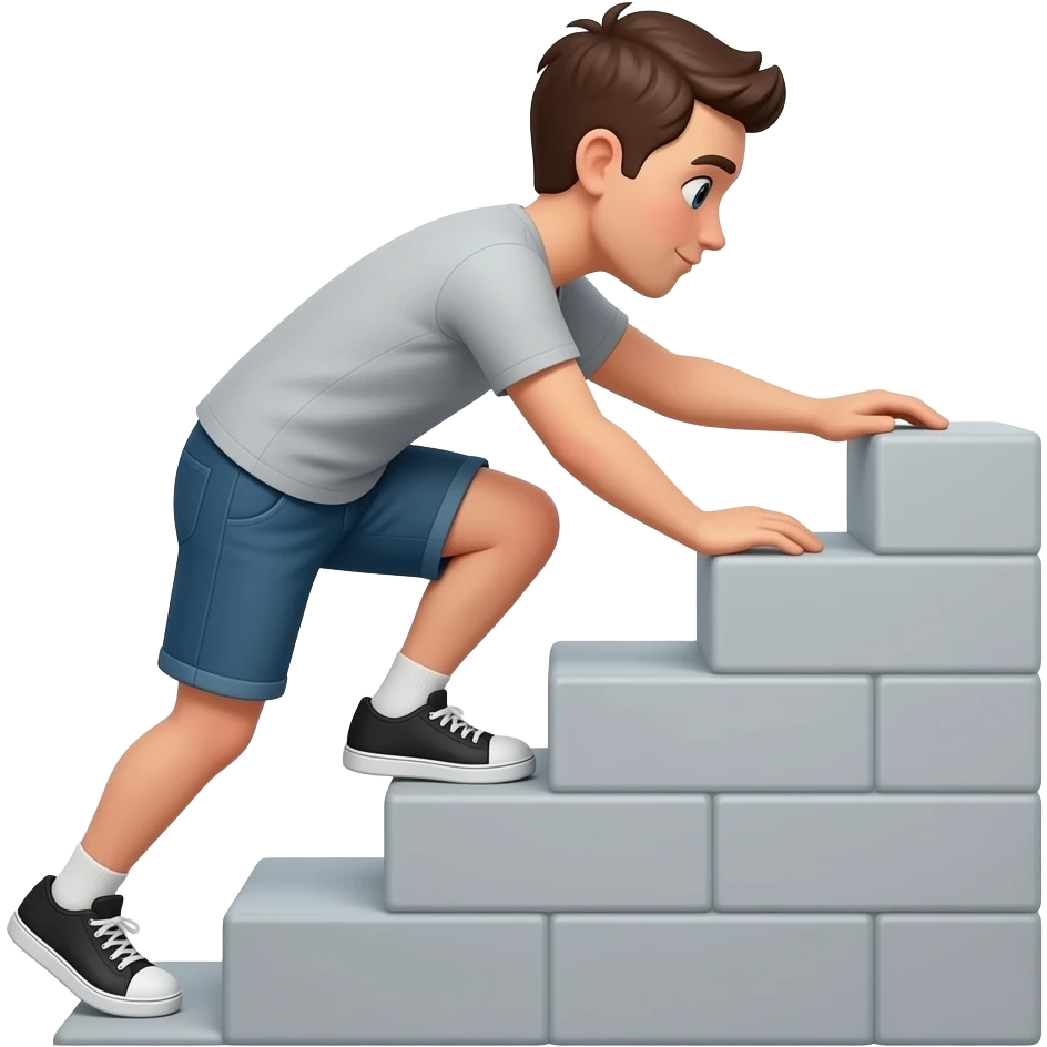subir escalera emoji