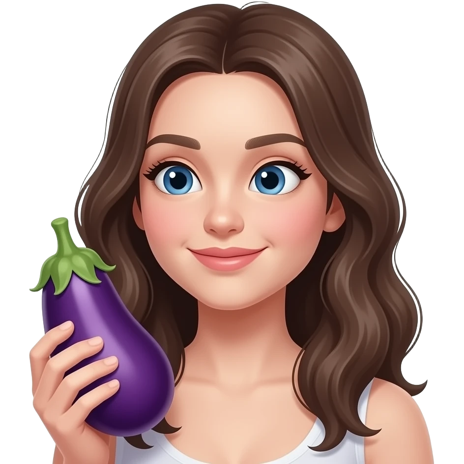 🍆😘 emoji