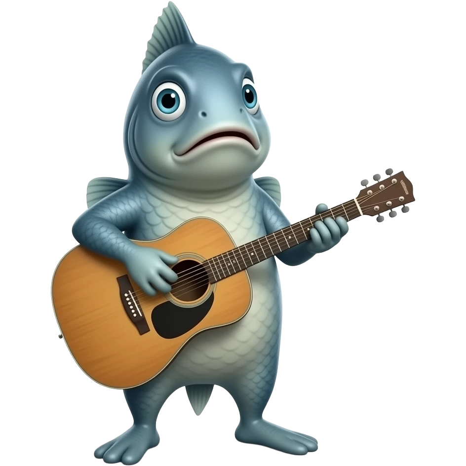 guitarfish emoji