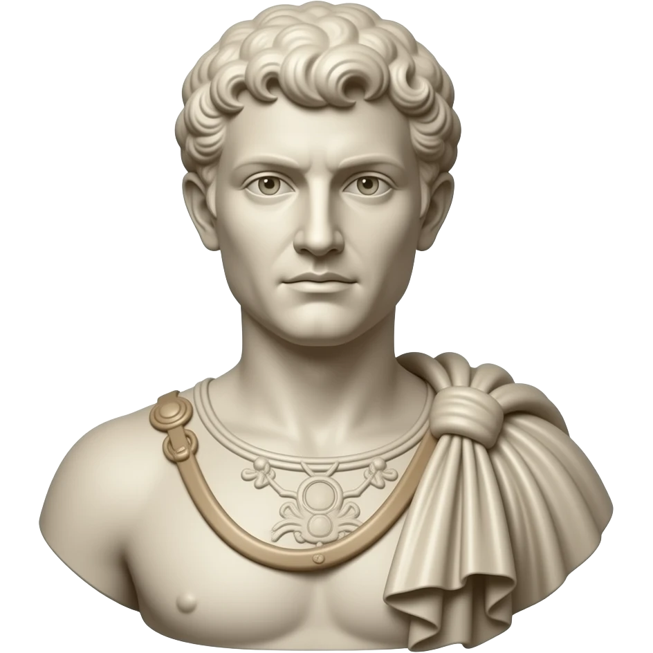 caesar statue emoji