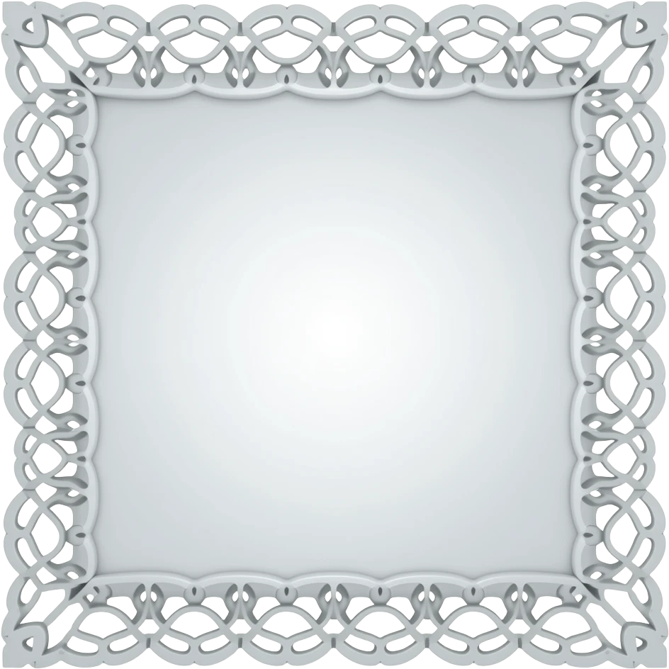 make white lace border emoji