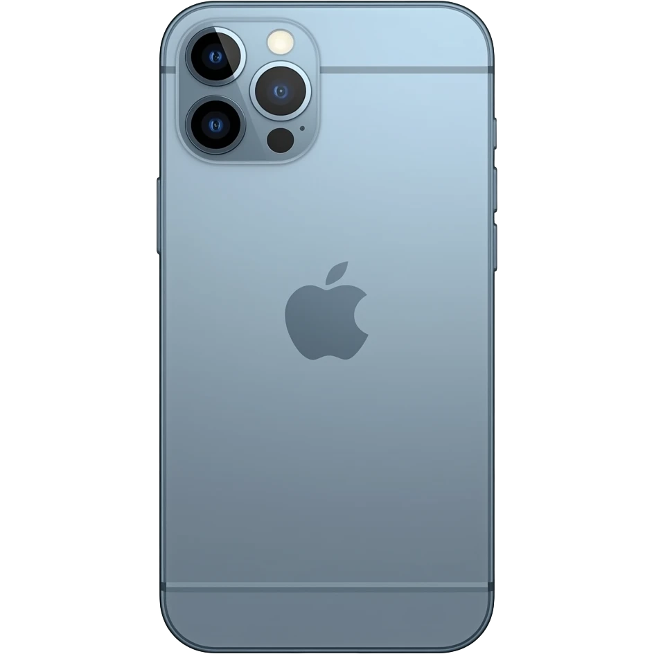 The back of an iPhone emoji