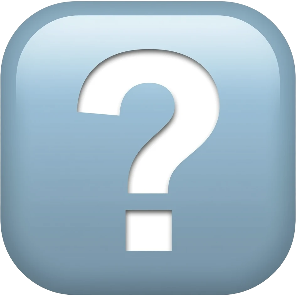 question emoji