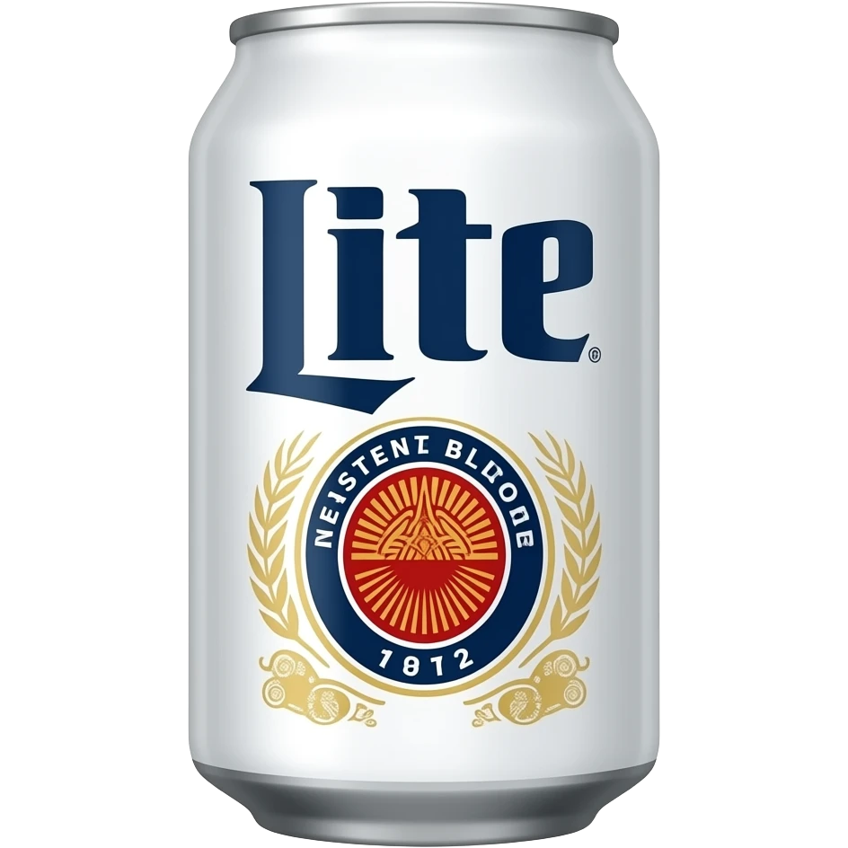 Miller lite beer emoji