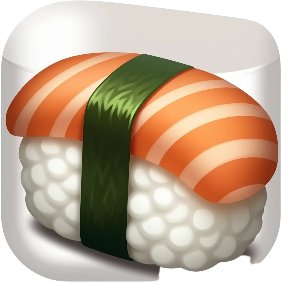 Sea Bream Sushi emoji