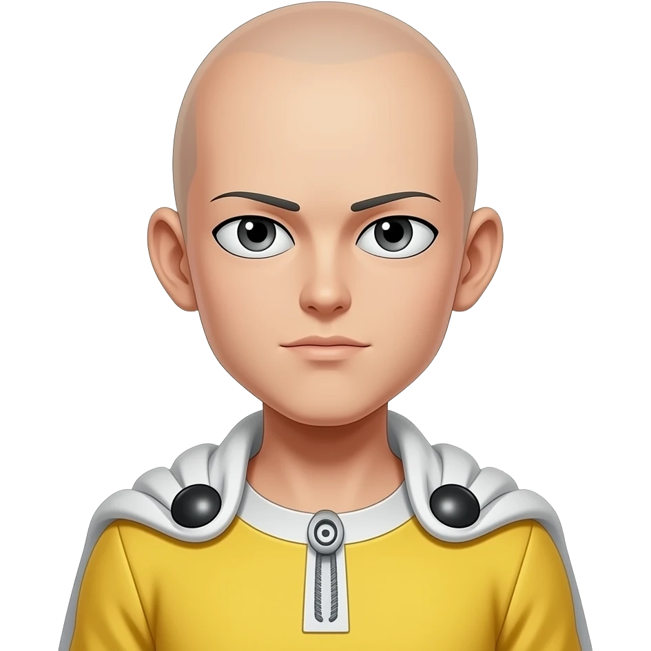 one puch man emoji