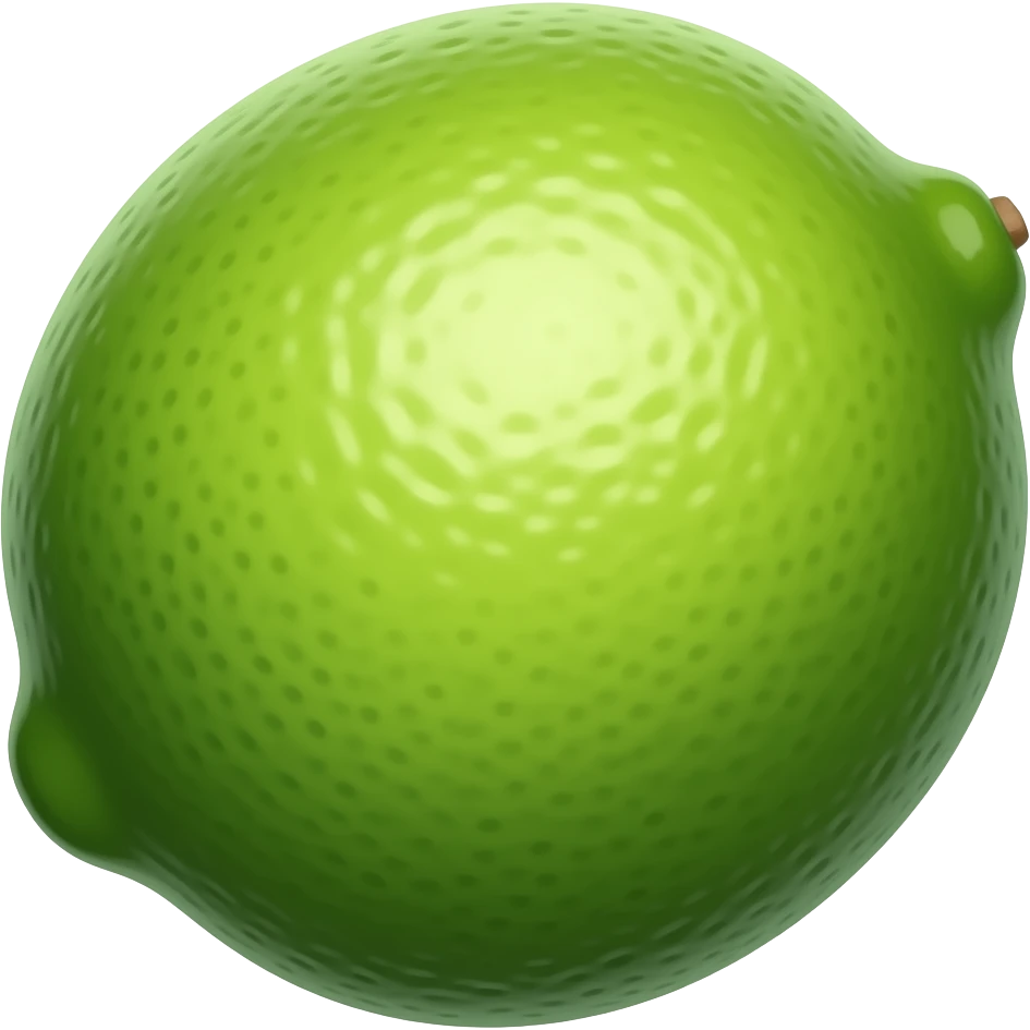 Lime non slice emoji