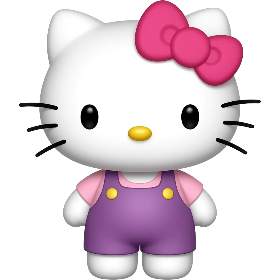Hello kitty emoji