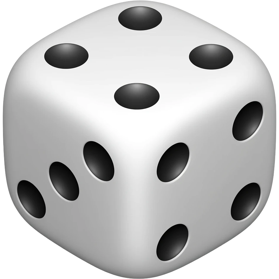 Dice emoji